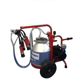 Çırpanbey Alüminyum Bir Güğümlü Tekli Süt Sağım Makinesi