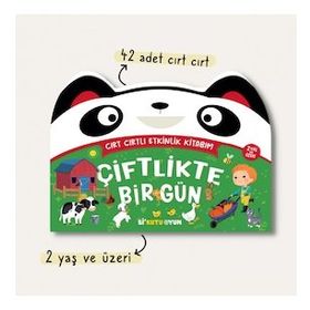 Cırt Cırtlı Etkinlik Kitabım – Çiftlikte Bir Gün - Bi Kutu Oyun
