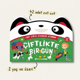 Cırt Cırtlı Etkinlik Kitabım – Çiftlikte Bir Gün - Bi Kutu Oyun