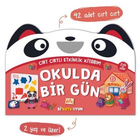 Cırt Cırtlı Etkinlik Kitabım – Okulda Bir Gün 2+ Yaş - Ayşenur Kurtuluş Peltek