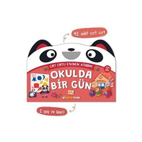 Cırt Cırtlı Etkinlik Kitabım – Okulda Bir Gün 2+ Yaş - Ayşenur Kurtuluş Peltek