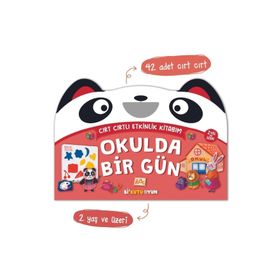 Cırt Cırtlı Etkinlik Kitabım – Okulda Bir Gün 2+ Yaş - Ayşenur Kurtuluş Peltek