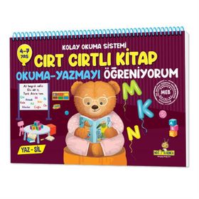 Cırt Cırtlı Okuma Yazmayı Öğreniyorum 4-7 Yaş - Yükselen Zeka Yayınları