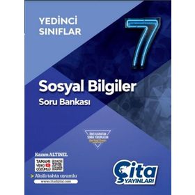 Çita Yayınları - 7. Sınıf Sosyal Bilgiler Soru Bankası
