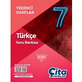 Çita Yayınları - 7. Sınıf Türkçe Soru Bankası