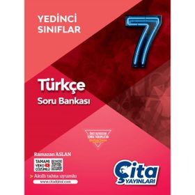 Çita Yayınları - 7. Sınıf Türkçe Soru Bankası