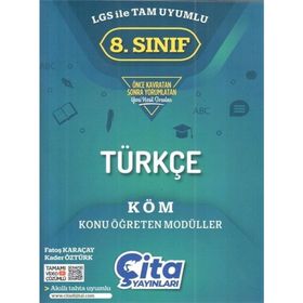 Çita Yayınları - 8. Sınıf Türkçe Konu Öğreten Modülleri