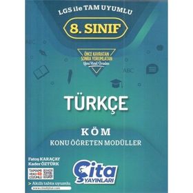 Çita Yayınları - 8. Sınıf Türkçe Konu Öğreten Modülleri