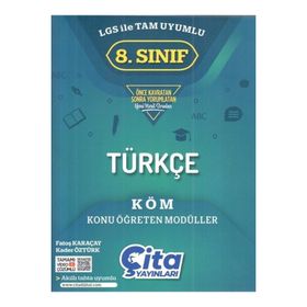Çita Yayınları - 8. Sınıf Türkçe Konu Öğreten Modülleri