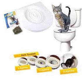 Citi Kitty Klozet Alıştırma Aparatı Kedi Tuvalet Eğitim Seti