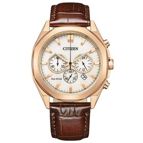 Citizen CA4593-15A Deri Kayışlı Erkek Kol Saati