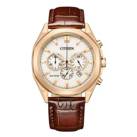 Citizen CA4593-15A Deri Kayışlı Erkek Kol Saati