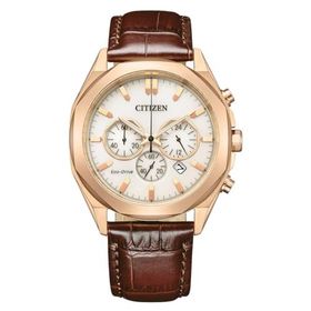 Citizen CA4593-15A Deri Kayışlı Erkek Kol Saati