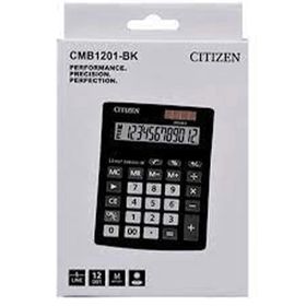 Citizen CMB-1201BK Siyah Orta Boy Hesap Makinesi