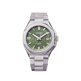 Citizen Gts Mechanical Ctz Series 8 Nb6080-51W Yeşil Gümüş Çelik Erkek Kol Saati