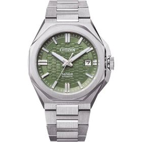 Citizen Gts Mechanical Ctz Series 8 Nb6080-51W Yeşil Gümüş Çelik Erkek Kol Saati