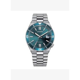 Citizen Gts Mechanical Nj0231-56l Mavi Gümüş Çelik Erkek Kol Saati
