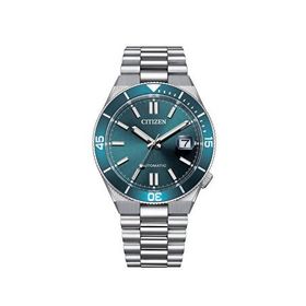Citizen Gts Mechanical Nj0231-56l Mavi Gümüş Çelik Erkek Kol Saati