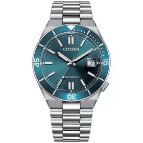 Citizen Gts Mechanical Nj0231-56l Mavi Gümüş Çelik Erkek Kol Saati