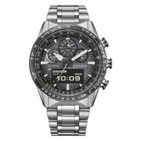 Citizen JV2006-55H Gümüş Füme Metal Erkek Kol Saati