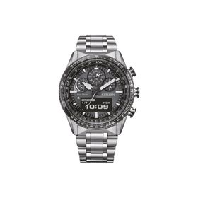Citizen JV2006-55H Gümüş Füme Metal Erkek Kol Saati