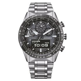 Citizen JV2006-55H Gümüş Füme Metal Erkek Kol Saati