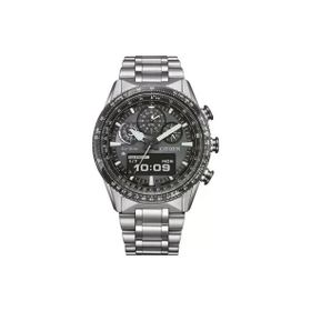 Citizen JV2006-55H Gümüş Füme Metal Erkek Kol Saati