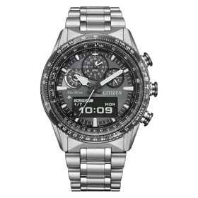Citizen JV2006-55H Gümüş Füme Metal Erkek Kol Saati