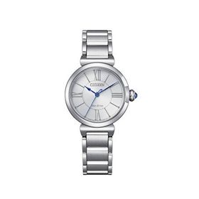 Citizen Lds Elegance Em1070-83a Beyaz Gümüş Çelik Kadın Kol Saati