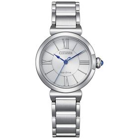 Citizen Lds Elegance Em1070-83a Beyaz Gümüş Çelik Kadın Kol Saati