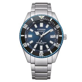 Citizen NB6026-56L Promaster Fujitsubo Mavi Gümüş Titanyum Erkek Kol Saati
