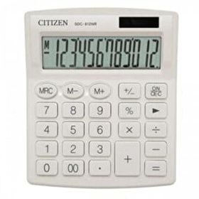 Citizen SDC-812NRWHE Beyaz Hesap Makinesi