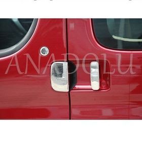 Citroen Berlingo 1996 2008 Paslanmaz Çelik 4 Kapı Krom Kapı Kolu