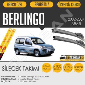Citroen Berlingo 2002-2007 Silecek Takımı
