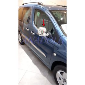 Citroen Berlingo 2012 Üzeri Krom 2 Parça Ayna Kapağı