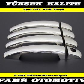 Citroen Berlingo 4 Kapı 2008 Üzeri Krom Kapı Kolu