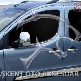 Citroen Berlingo 4 Kapı 2008 Üzeri Krom Kapı Kolu