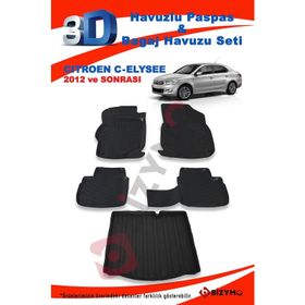 Citroen C-elysee 2012 Sonrası Paspas Ve Bagaj Havuzu