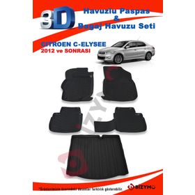 Citroen C-elysee 2012 Sonrası Paspas Ve Bagaj Havuzu