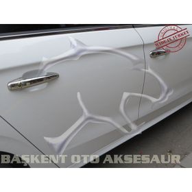 Citroen C Elysee 2012 Üzeri 4 Kapı Krom Kapı Kolu