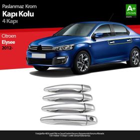 Citroen C Elysee 2012 Üzeri 5501120 4 Kapı Krom Kapı Kolu