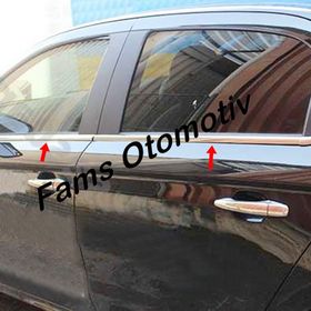 Citroen C-Elysee 2012 Üzeri 6 Parça Krom Cam Çıtası