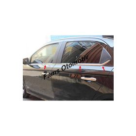 Citroen C-Elysee 2012 Üzeri 6 Parça Krom Cam Çıtası