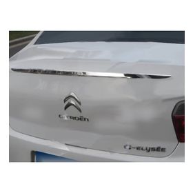 Citroen C Elysee Paslanmaz Çelik Krom Bagaj Çıtası