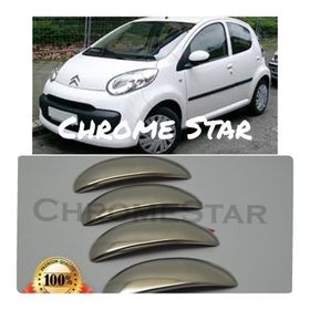 Citroen C1 Tk 2005 Üzeri Paslanmaz Çelik 4 Kapı Krom Kapı Kolu