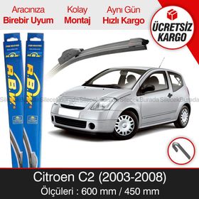 Citroen C2 RBW 2003-2008 Muz Silecek Takımı