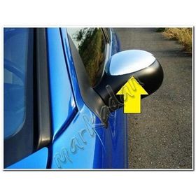 Citroen C3 2002-2009 Krom 2 Parça Ayna Kapağı
