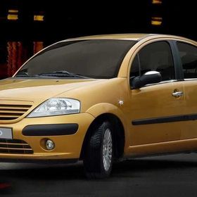 Citroen C3 2002-2009 Krom 2 Parça Ayna Kapağı