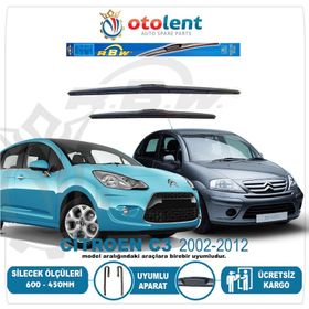 Citroen C3 2002-2009 Muz Silecek Takımı