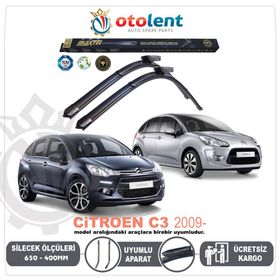 Citroen C3 2002-2009 Muz Silecek Takımı